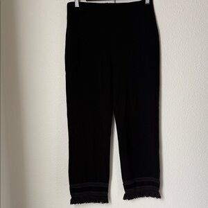 Lyssè Cropped Fringe Leggings